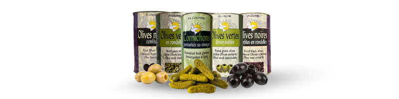 Condiments en seau